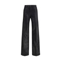 L'Agence Black Cotton Jeans Denim