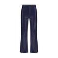 L'Agence Blue Cotton Casual Pants