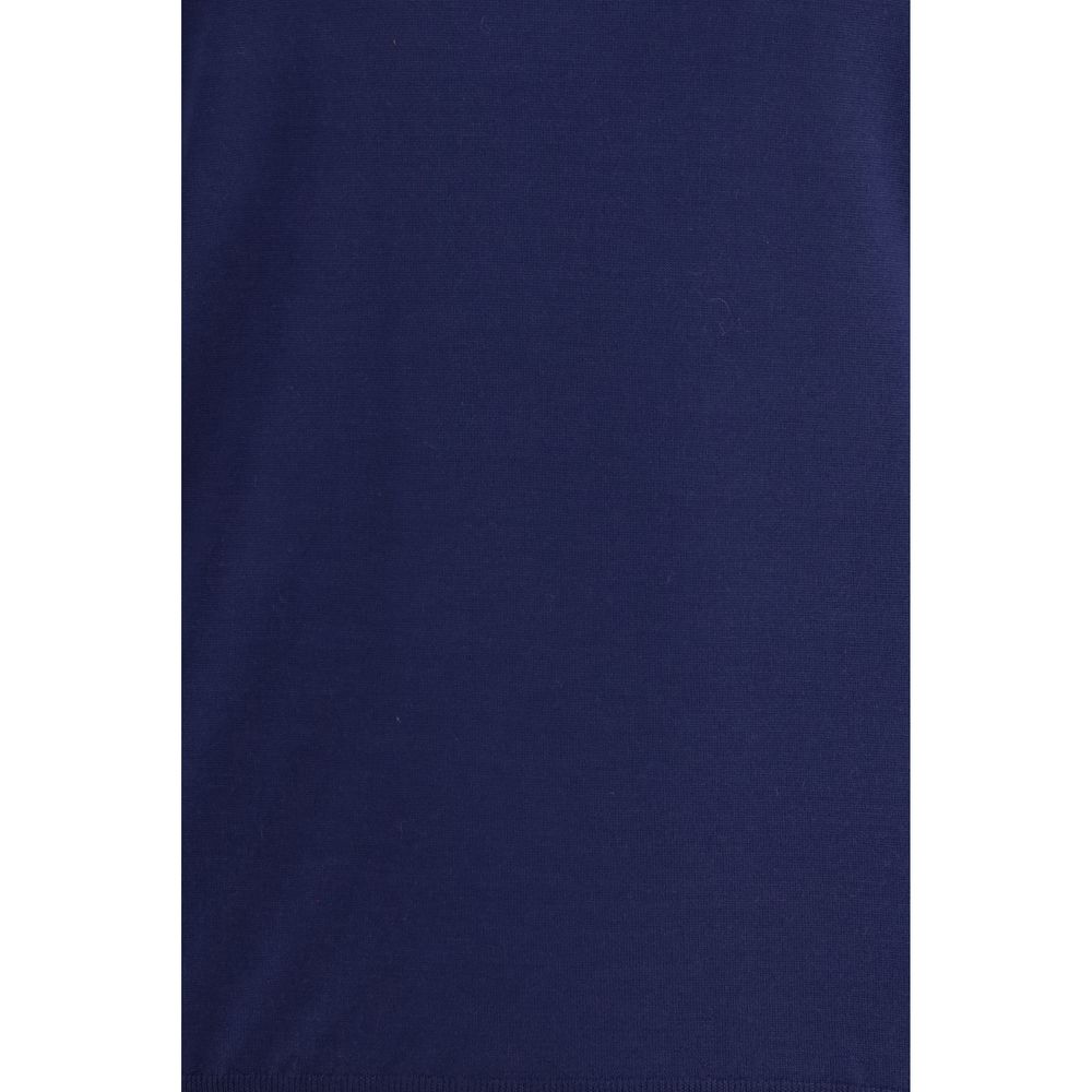 Brunello Cucinelli Blue Wool Oves Aries Sweatshirt