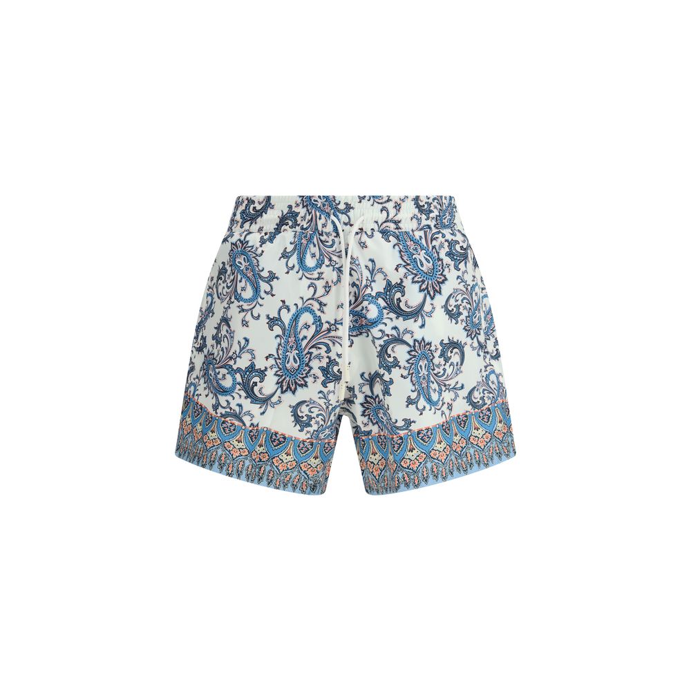 Etro Multicolor Polyester Shorts