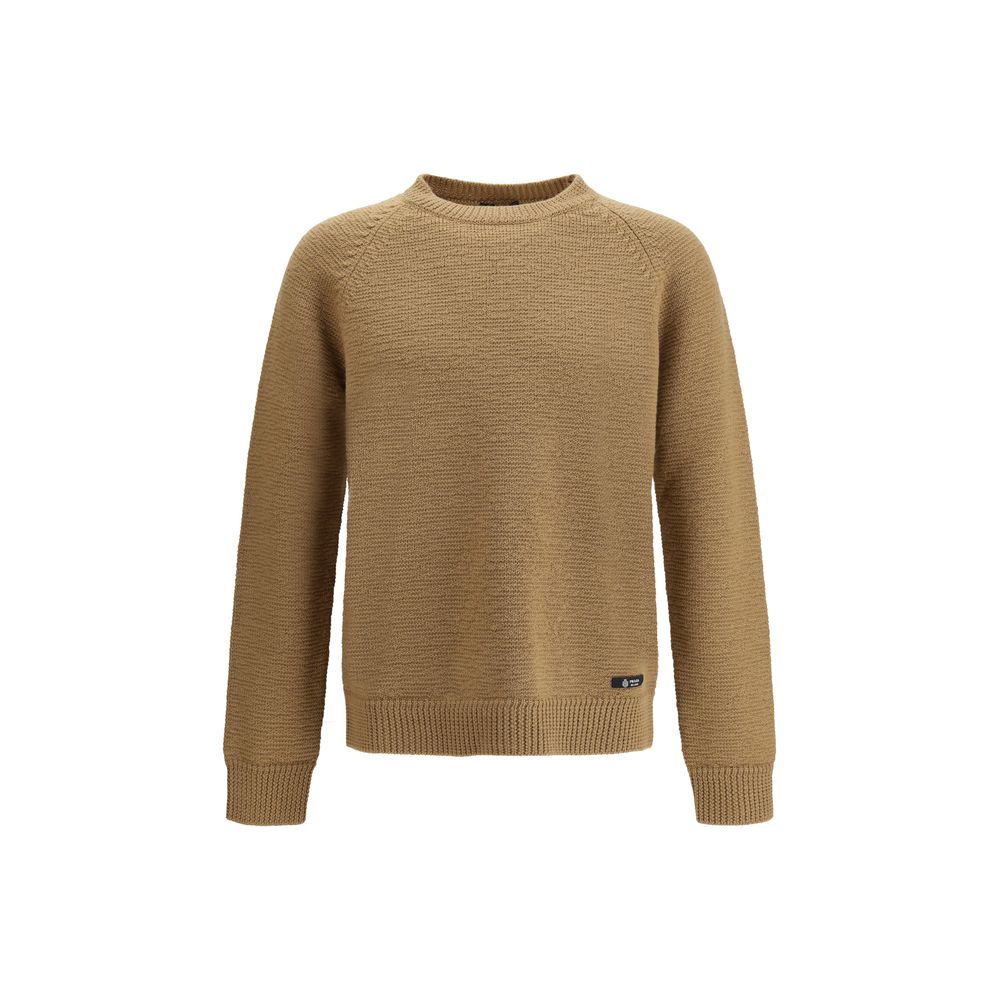 Prada Beige Wool Oves Aries Sweatshirt