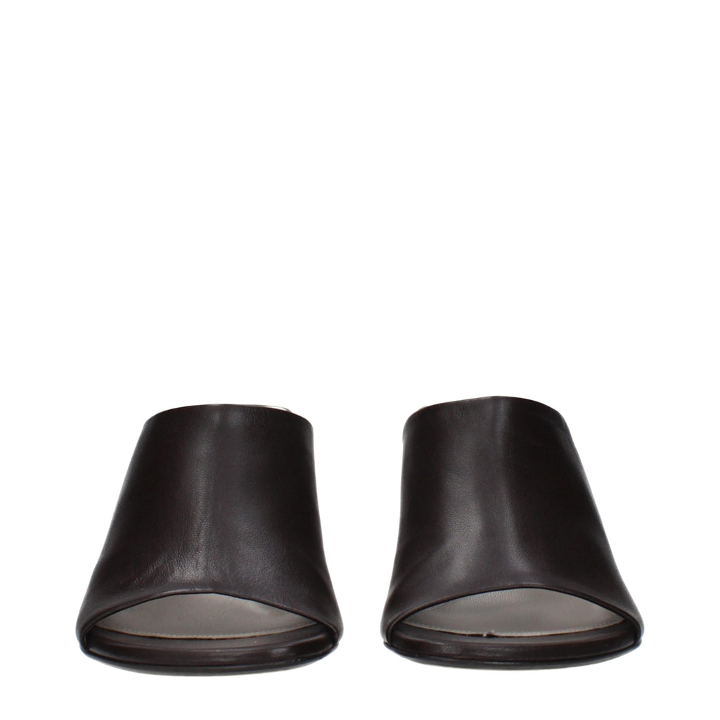 Lanvin Black Leather High Heel Pumps