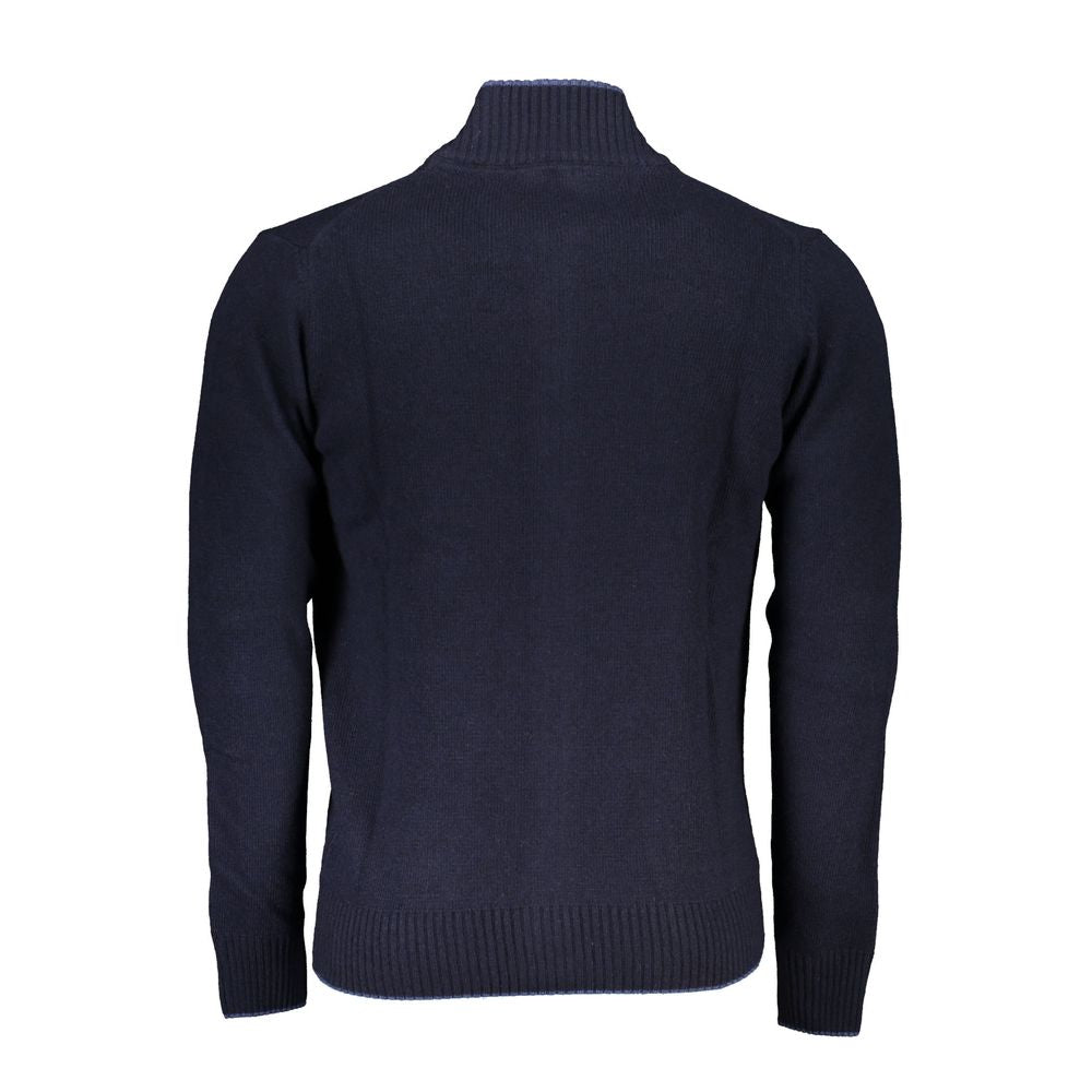 North Sails Blue Poliammide Men Cardigan