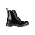 Gas Black Polyurethane Women Ankle Boot