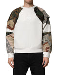 Dolce & Gabbana Multicolor Camouflage Sweatshirt Sweater