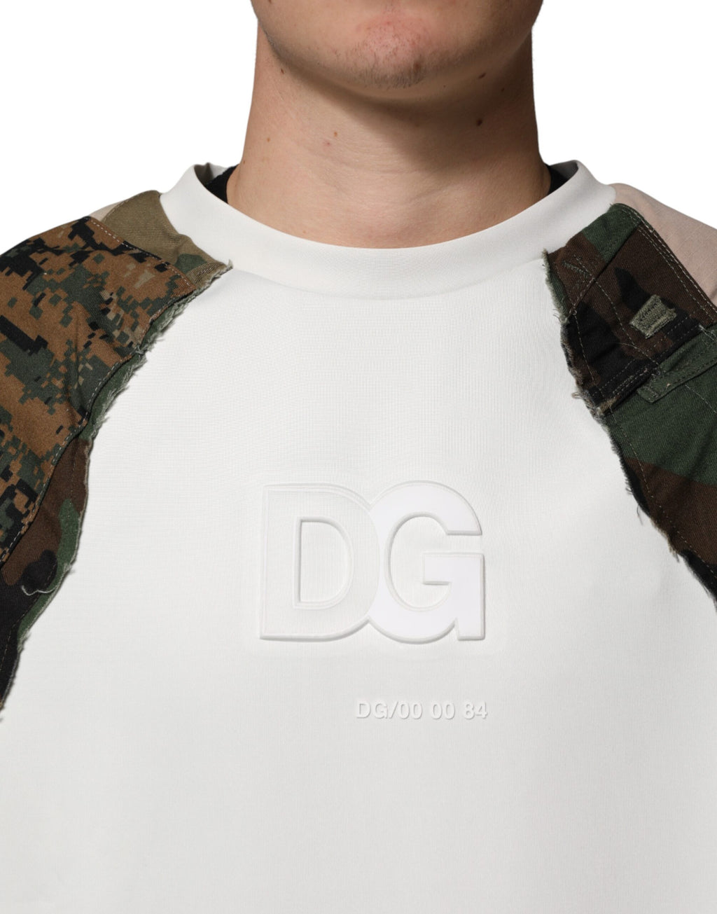 Dolce & Gabbana Multicolor Camouflage Sweatshirt Sweater