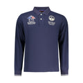North Sails Blue Cotton Men Polo Shirt