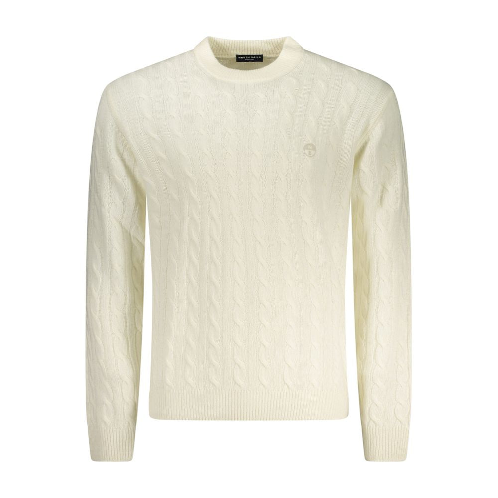 North Sails Bianco Poliammide Mens Sweater