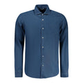 North Sails Blue Cotton Men Shirt