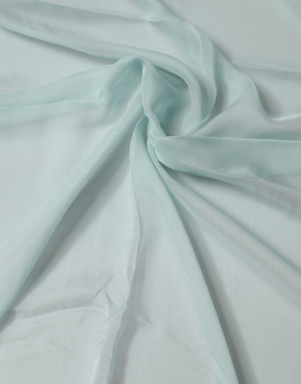 Dolce & Gabbana Light Teal Silk Stole Neck Wrap Shawl  Scarf