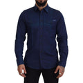 Dolce & Gabbana Blue Denim Shirt