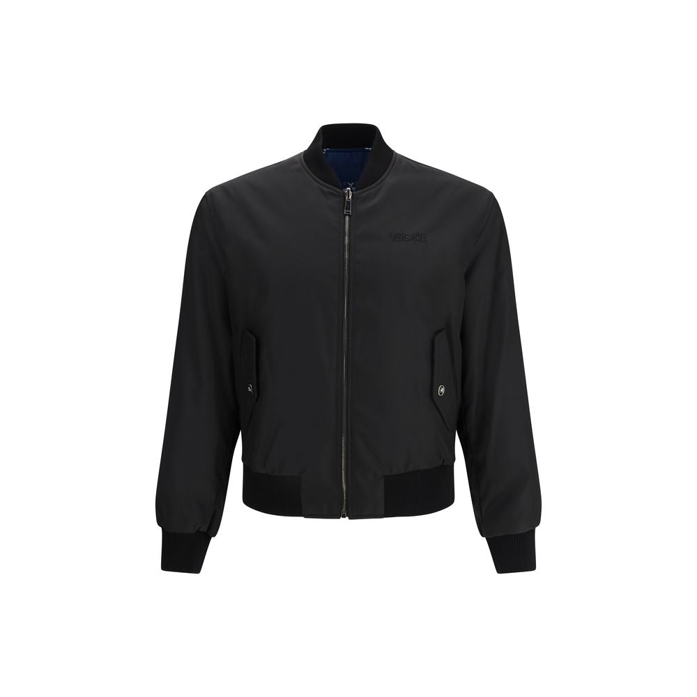 Versace Black Polyamide Jacket