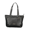 Mario Valentino Black Polyurethane Women's Bag for Sophisticated Accessorizing