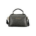 Mario Valentino Nero Poliuretano Donna Bag with Adjustable and Removable Strap