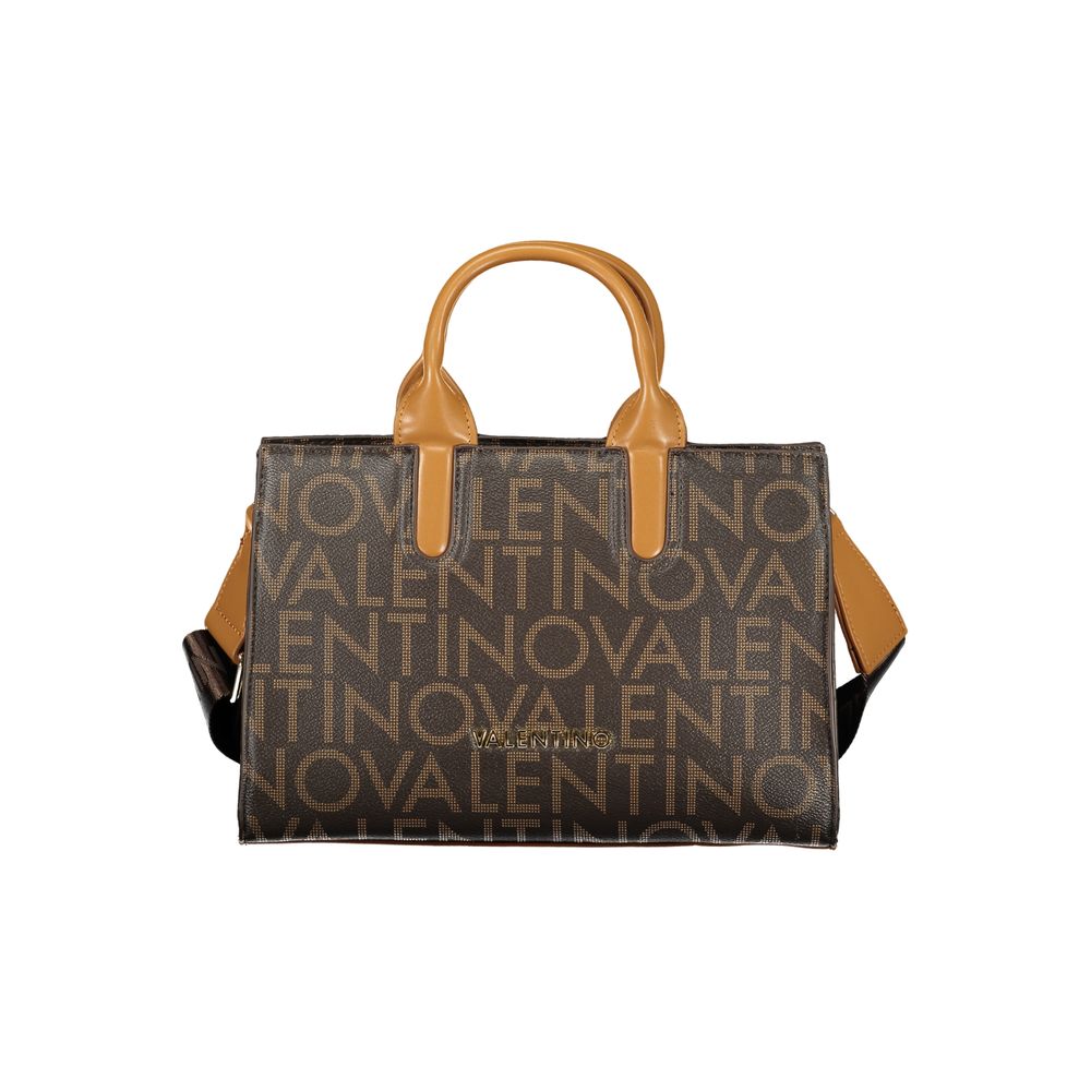Mario Valentino Brown Polyurethane Women's Bag