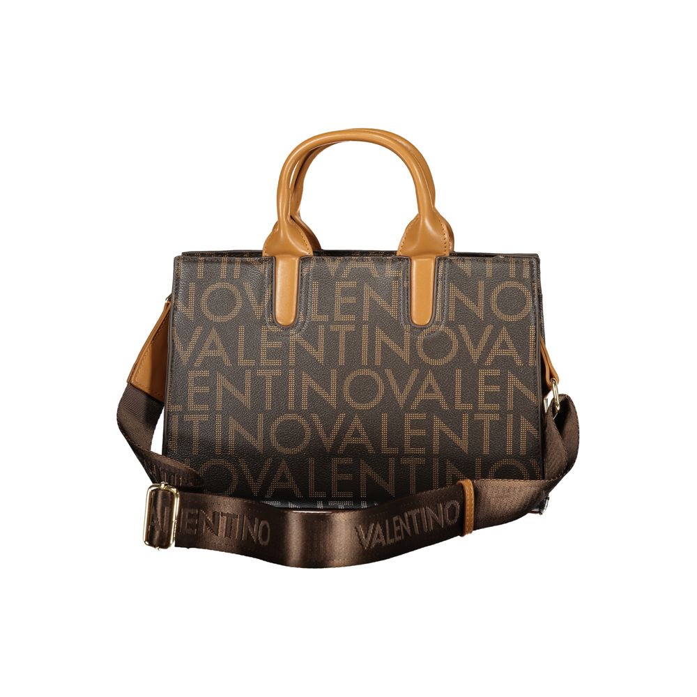 Mario Valentino Brown Polyurethane Women's Bag