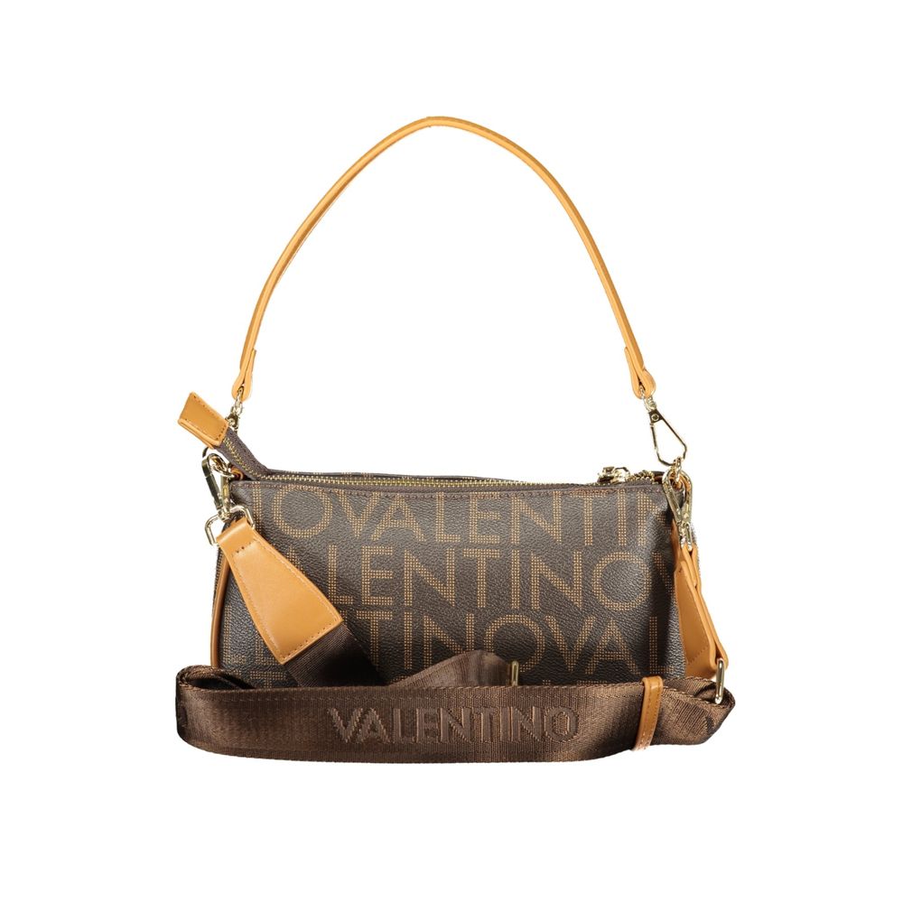 Mario Valentino Brown Polyurethane Womens Bag