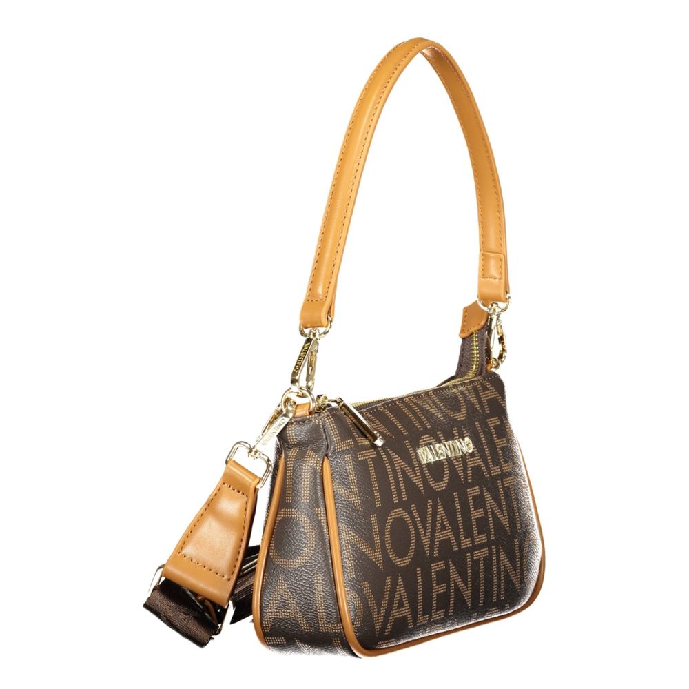 Mario Valentino Brown Polyurethane Womens Bag