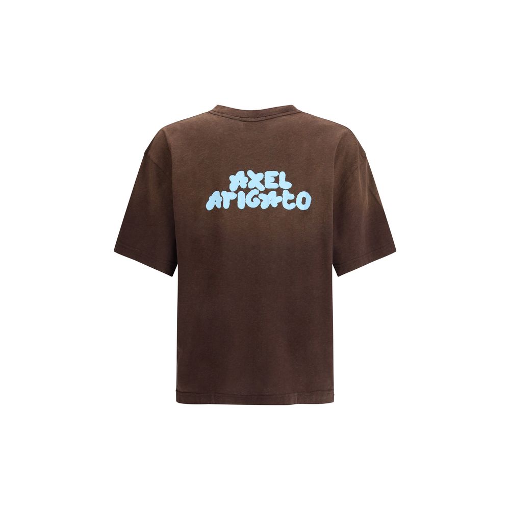 Axel Arigato Brown Cotton T-Shirt